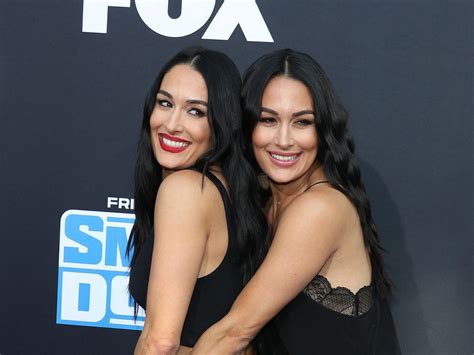 pregnant teen nude|Brie & Nikki Bella Go Completely Nude for Joint Maternity Shoot